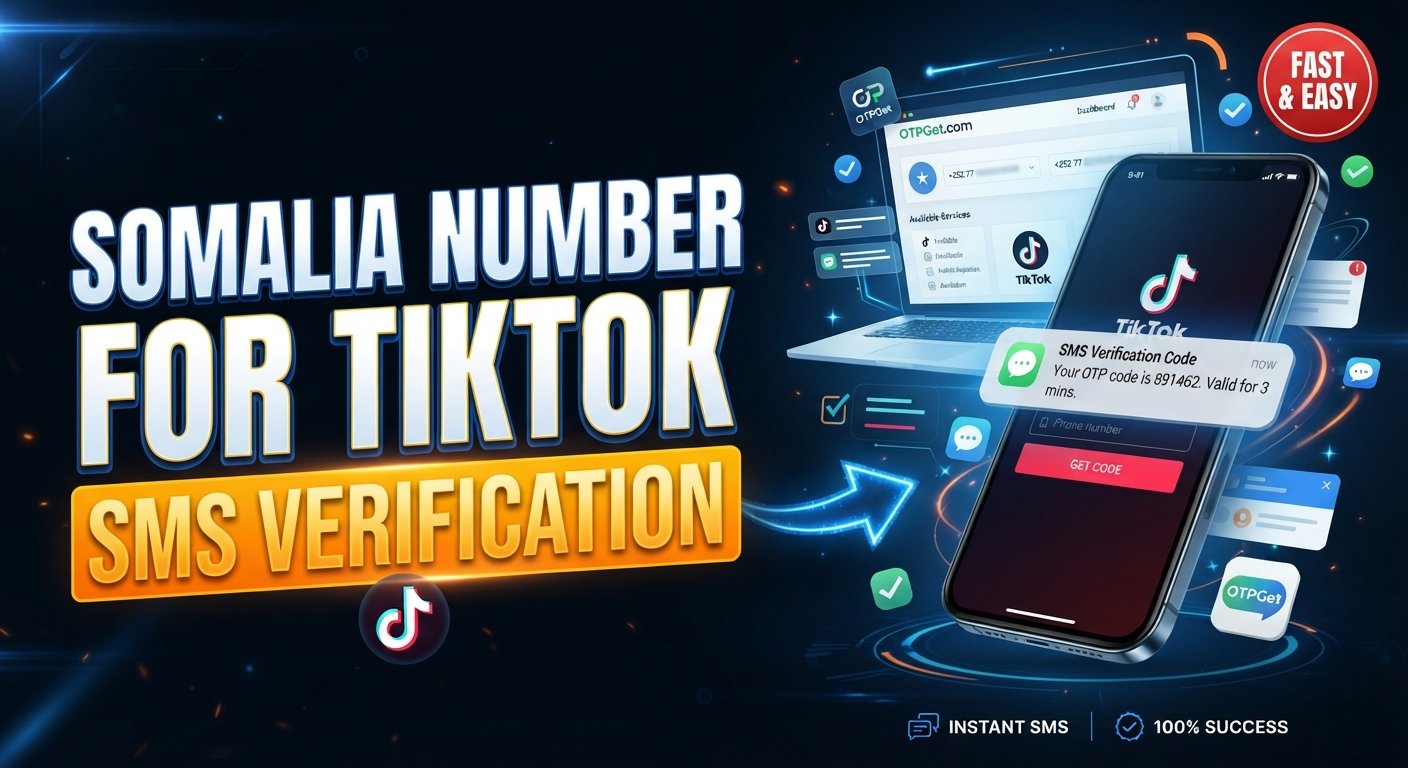 Somalia Number to Receive TikTok Code: OTPGet Verification Guide