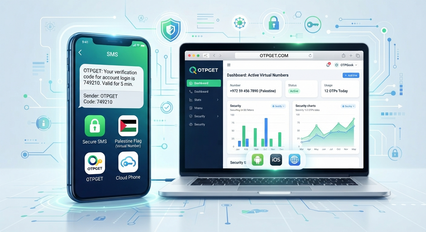 Buy Palestine Virtual Number for OTP Verification | OTPGET