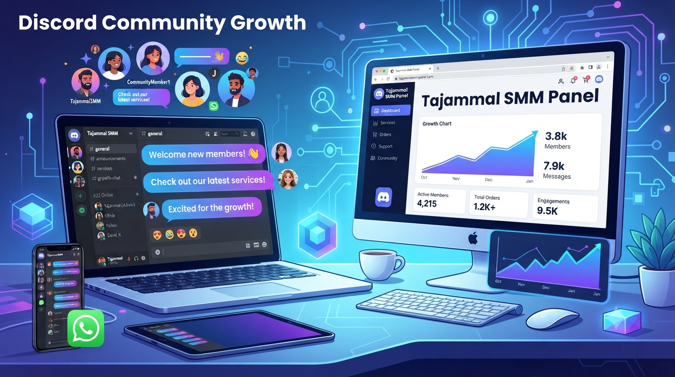 Discord Member Growth Made Easy With TAJAMMAL SMM PANEL