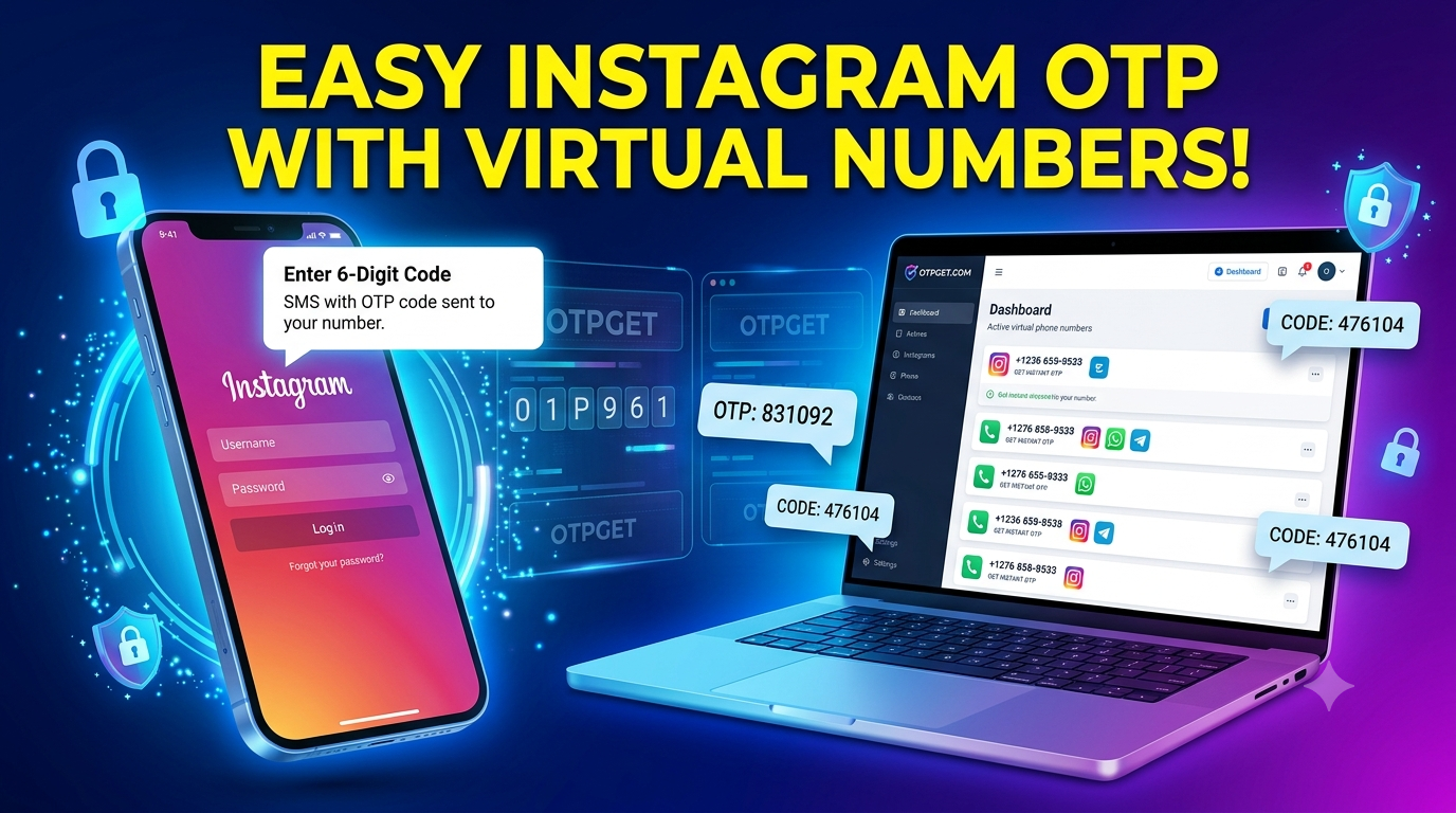 Instagram Temp SMS Guide: Receive OTP Easily with OTPGET Now