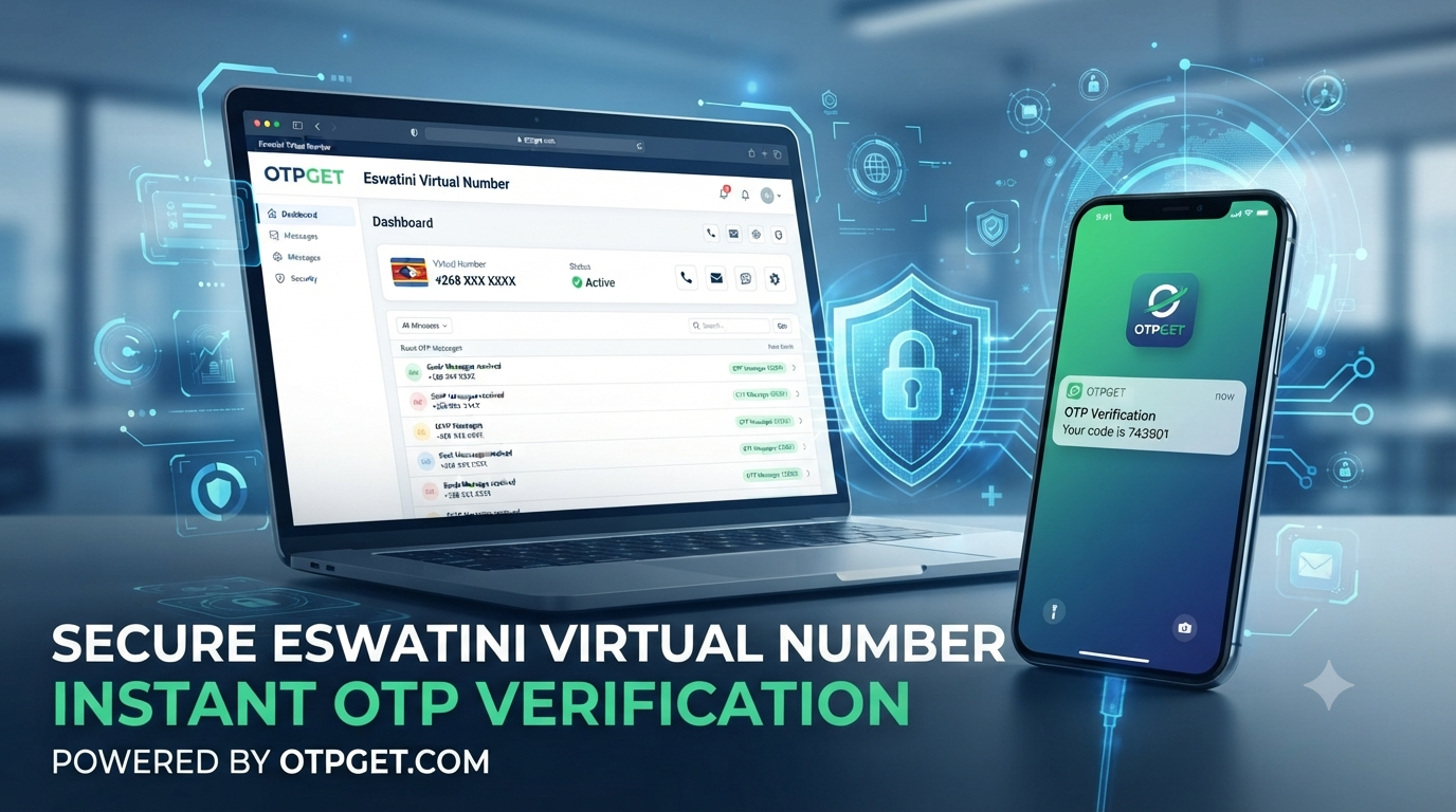 Buy Eswatini Virtual Number with OTPGET for Fast OTP Access!