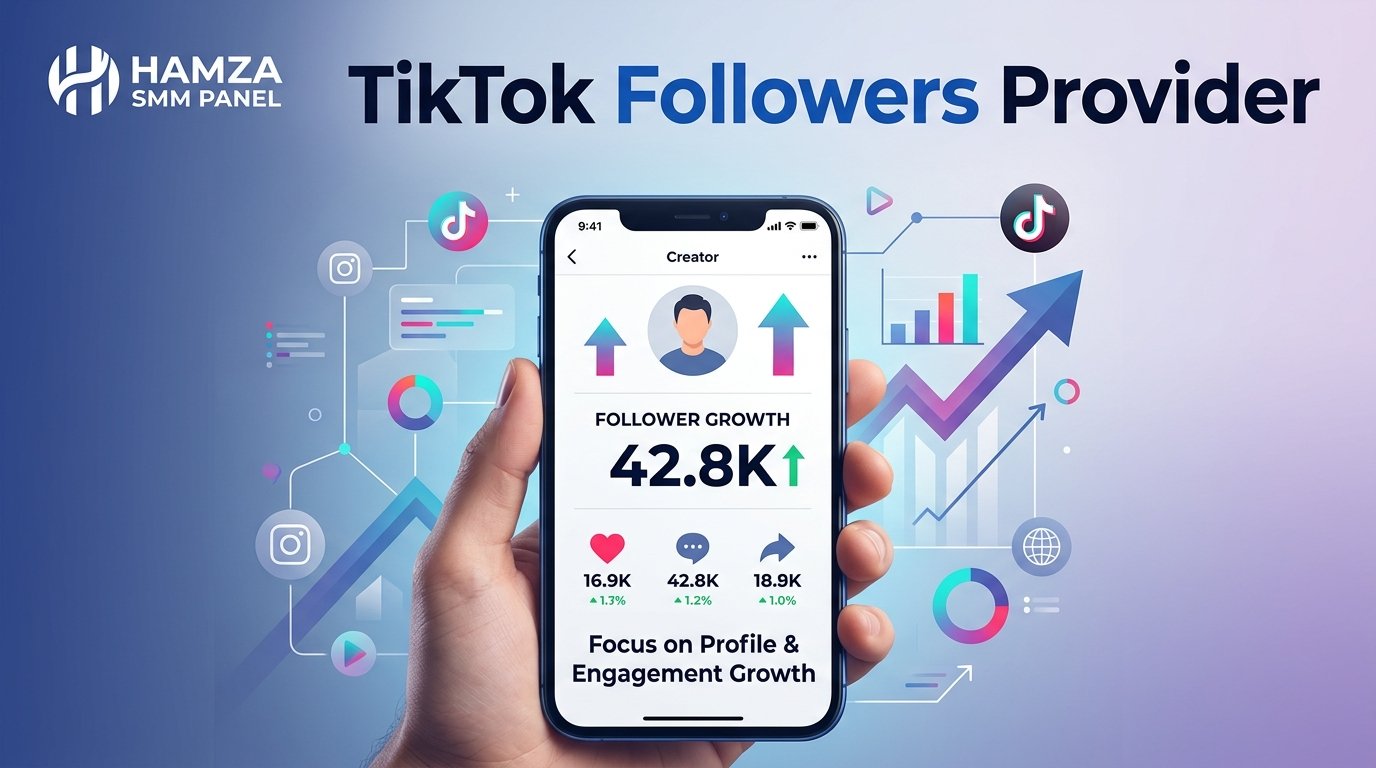 TikTok Followers Provider for Profile Growth | HAMZA SMM PANEL
