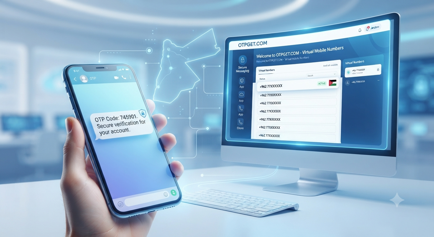 Jordan OTP Number Online with OTPGET for Secure SMS Verification