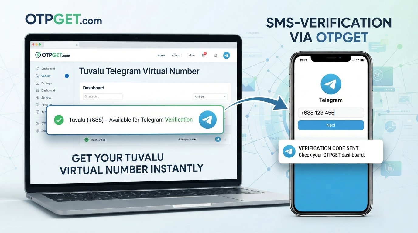 Tuvalu Telegram Virtual Number: Easy SMS Verification with OTPGET