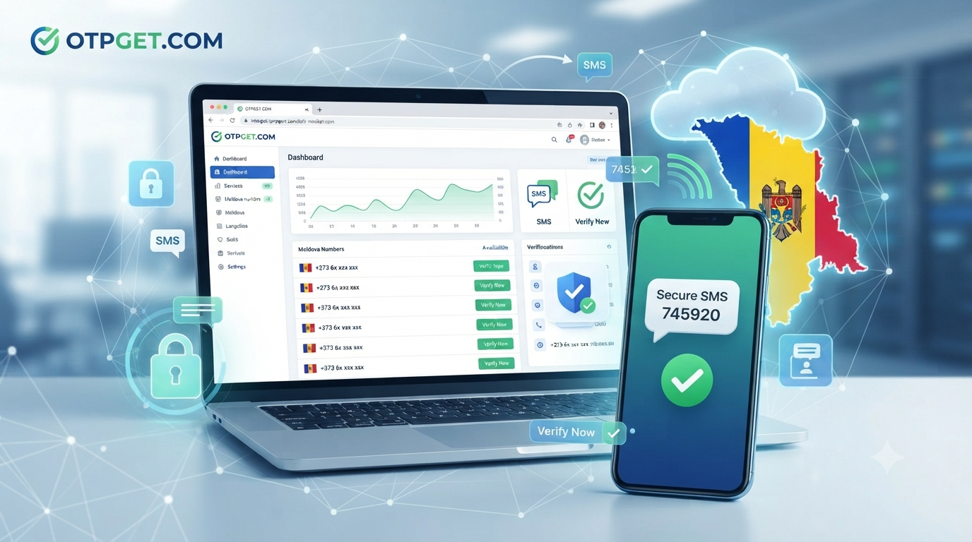 Get Moldova OTP Number Online with OTPGET Secure Service