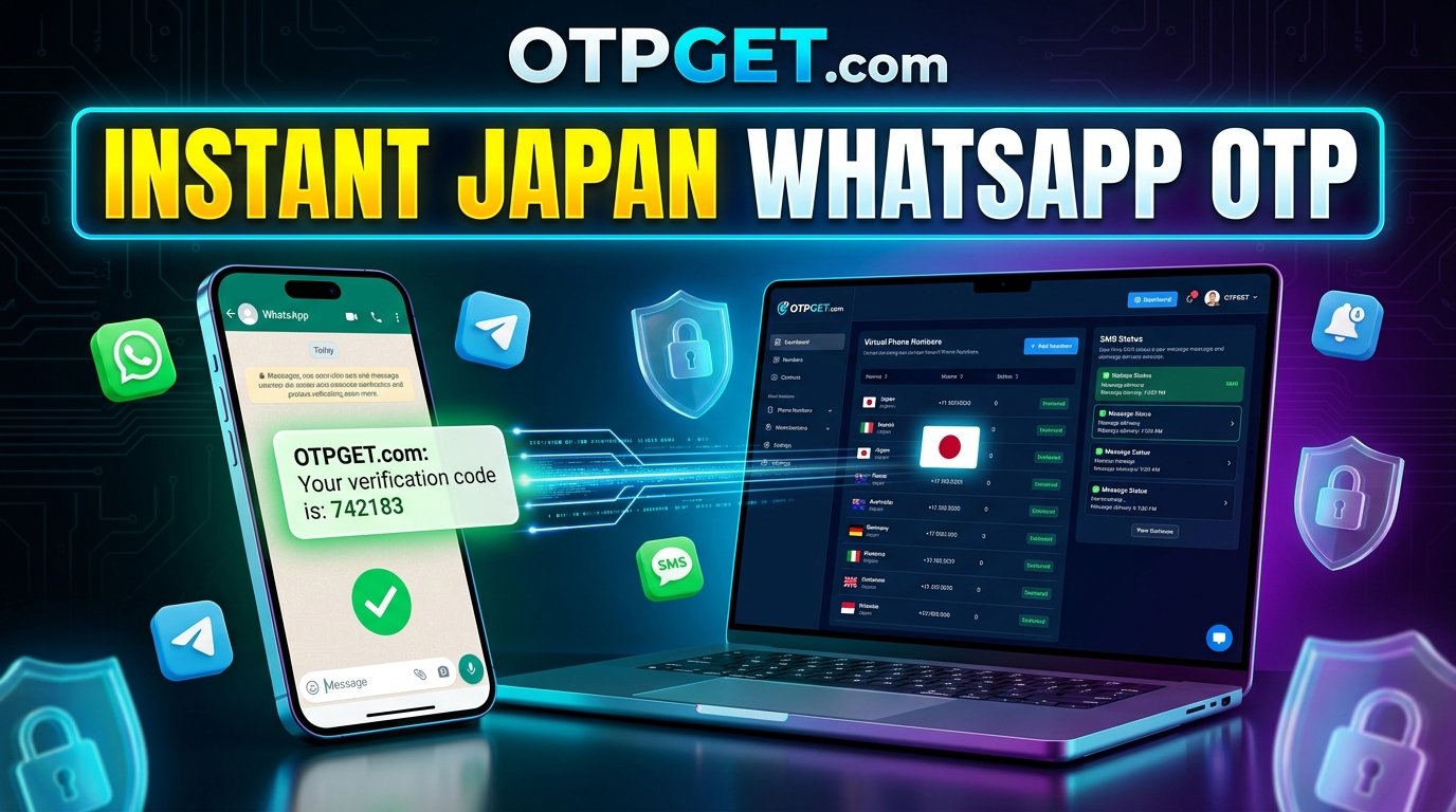 WhatsApp OTP Number for Japan: Get Your Code on OTPGET