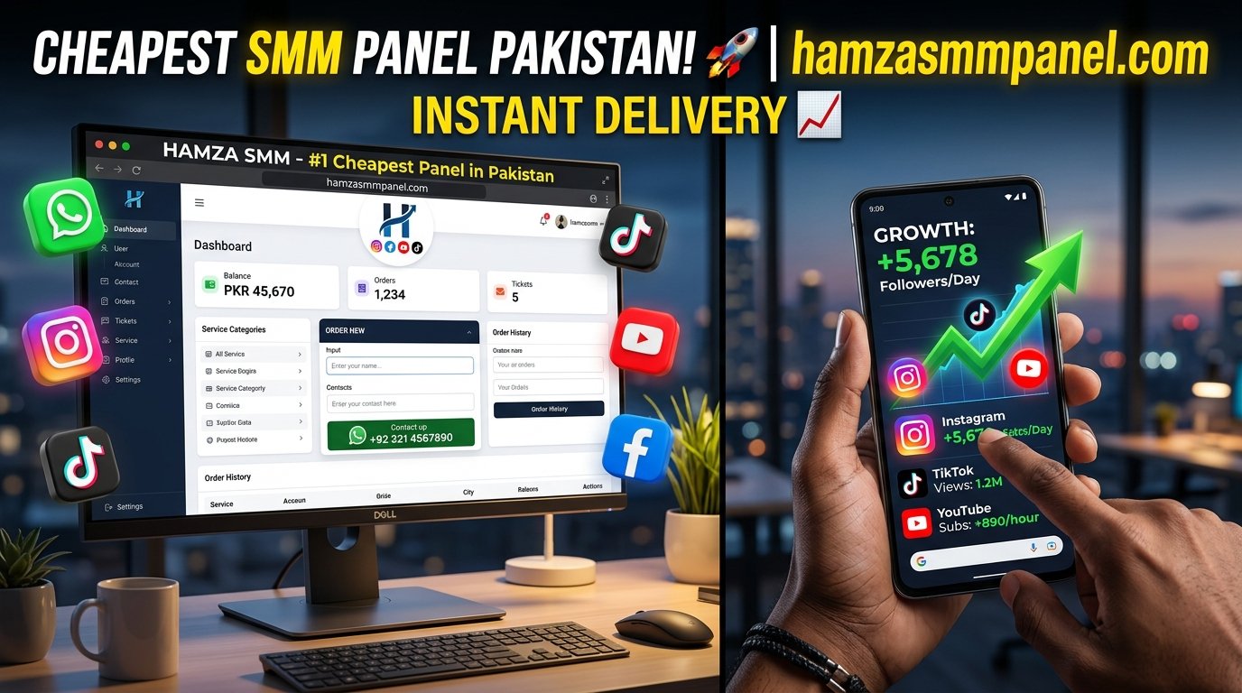 Hamza SMM – Cheapest SMM Panel in Pakistan | Instant Delivery [61 characters]