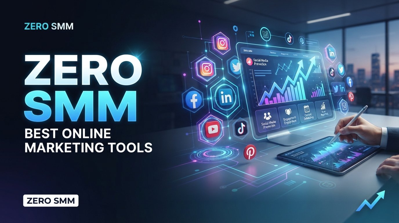 Best Online Marketing Tools: ZERO SMM for Social Growth & Promotion