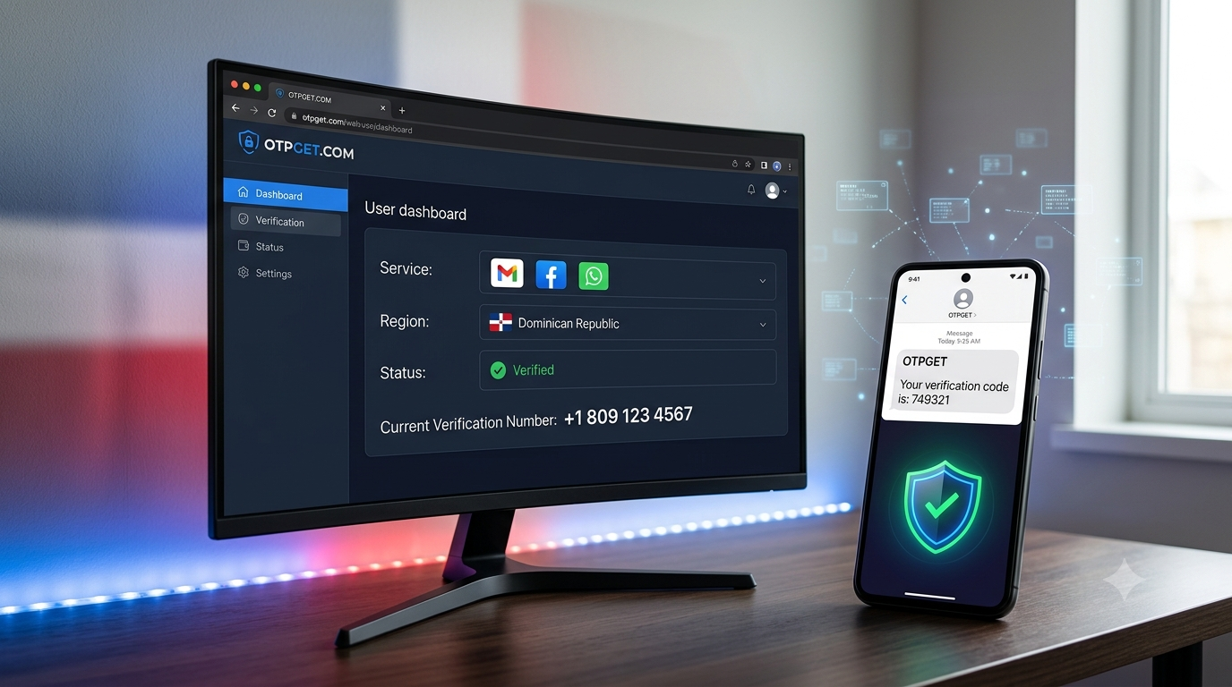 Get OTP Number for Dominican Republic with OTPGET Securely