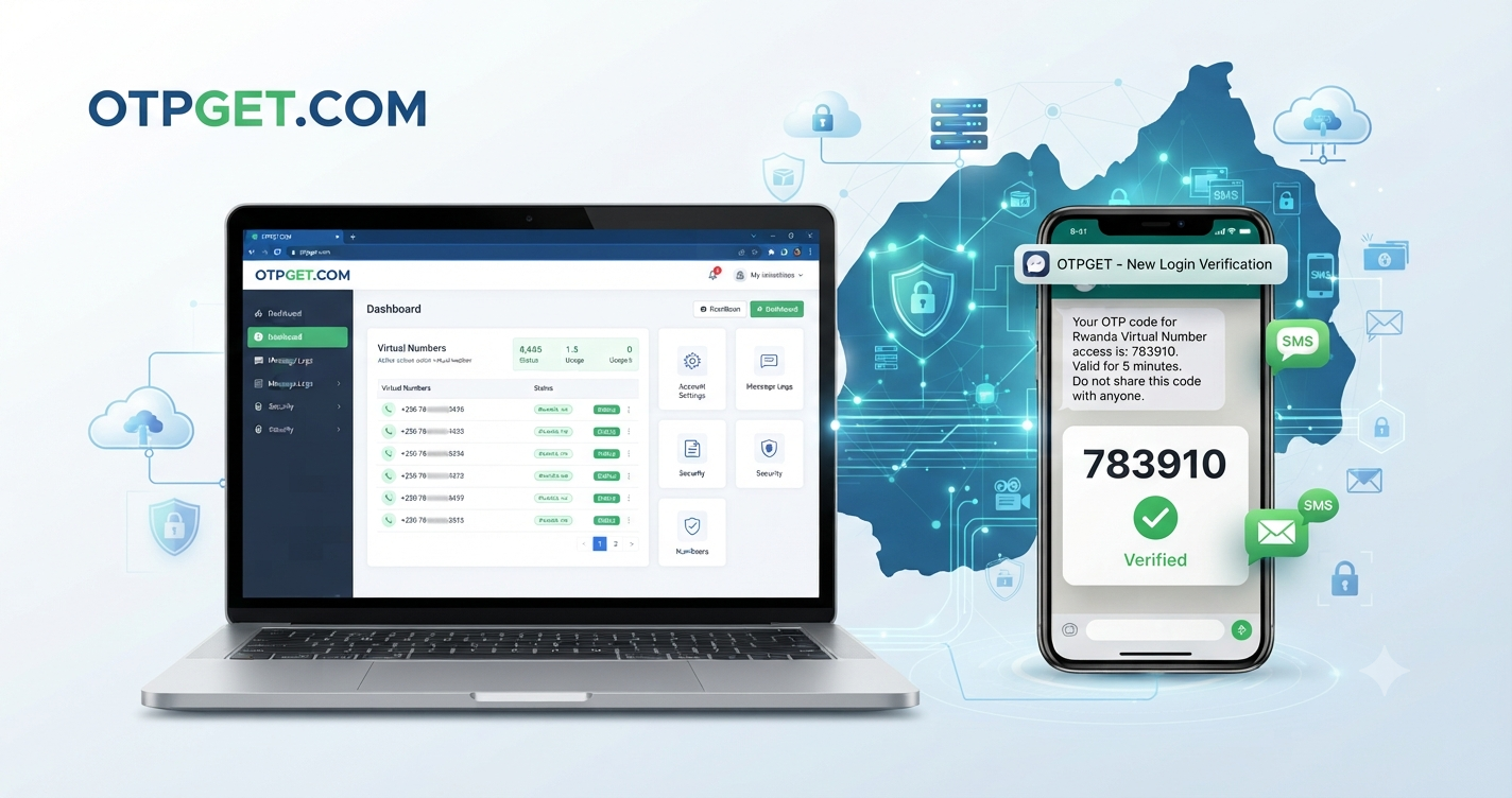 Rwanda Virtual Number for OTP Verification | OTPGET Solution