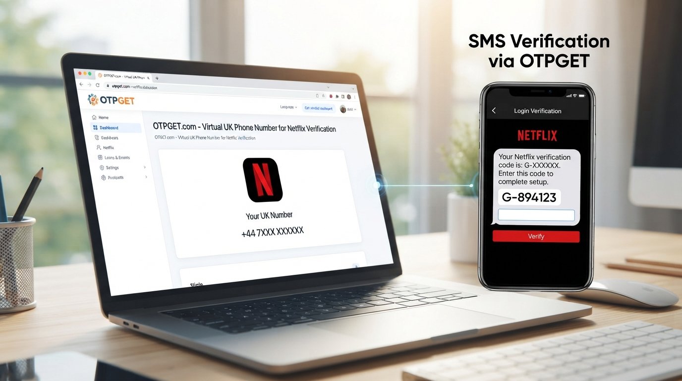 How to Get UK Number for Netflix Verification with OTPGET