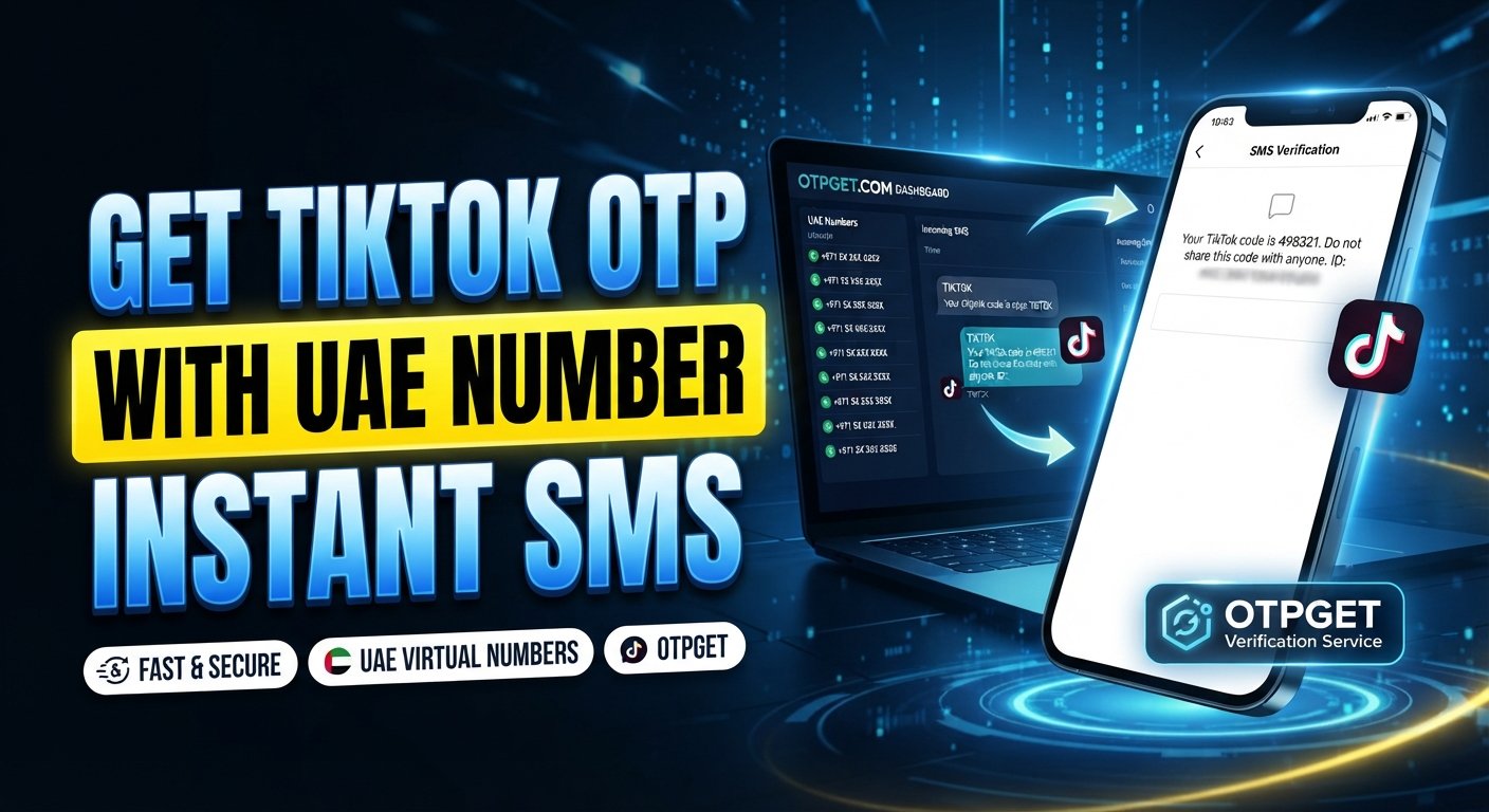 TikTok OTP Code Using UAE Number: Easy Guide with OTPGET