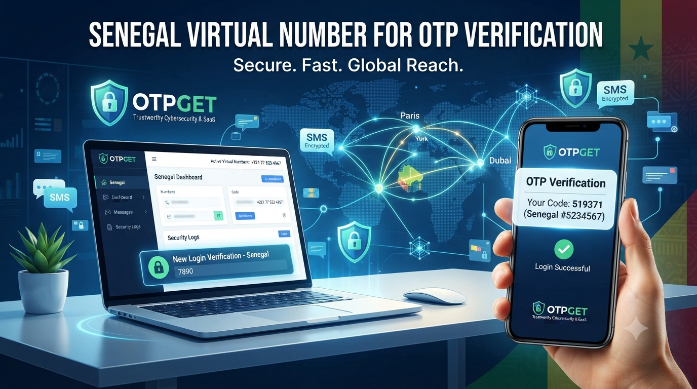 Senegal Virtual Number for OTP Verification | Secure OTPGET
