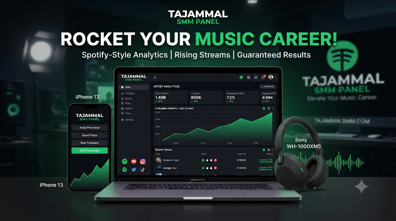 Best Spotify Promotion Service | TAJAMMAL SMM PANEL Growth Hub