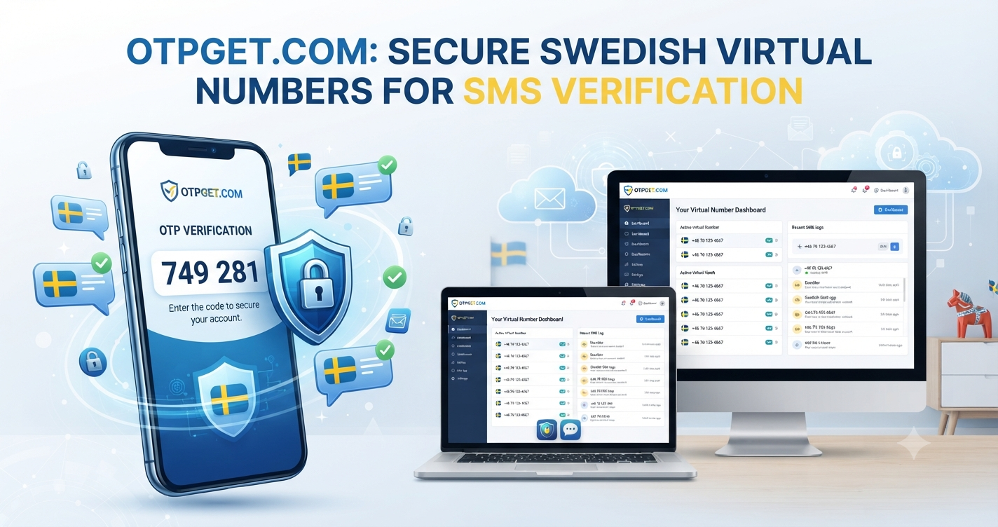 Buy Sweden Virtual Number for OTP Verification | OTPGet