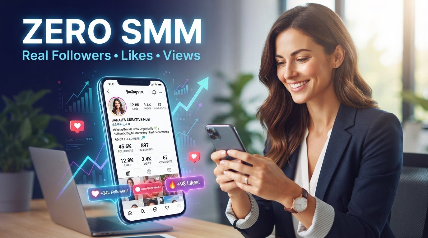 ZERO SMM: Get Real Followers, Likes & Views Fast | ZEROSMM