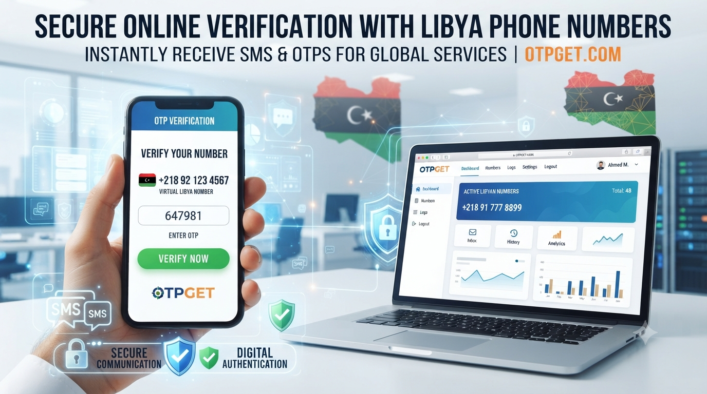 Libya OTP Number Online with OTPGET for Secure Verification