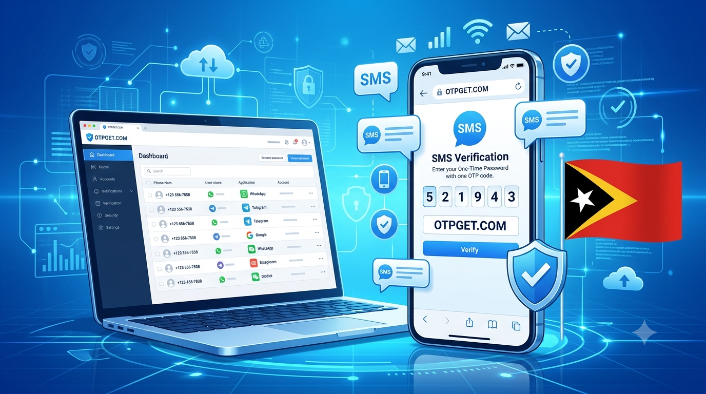 Get OTP Number for East Timor | Fast SMS Verification – OTPGet