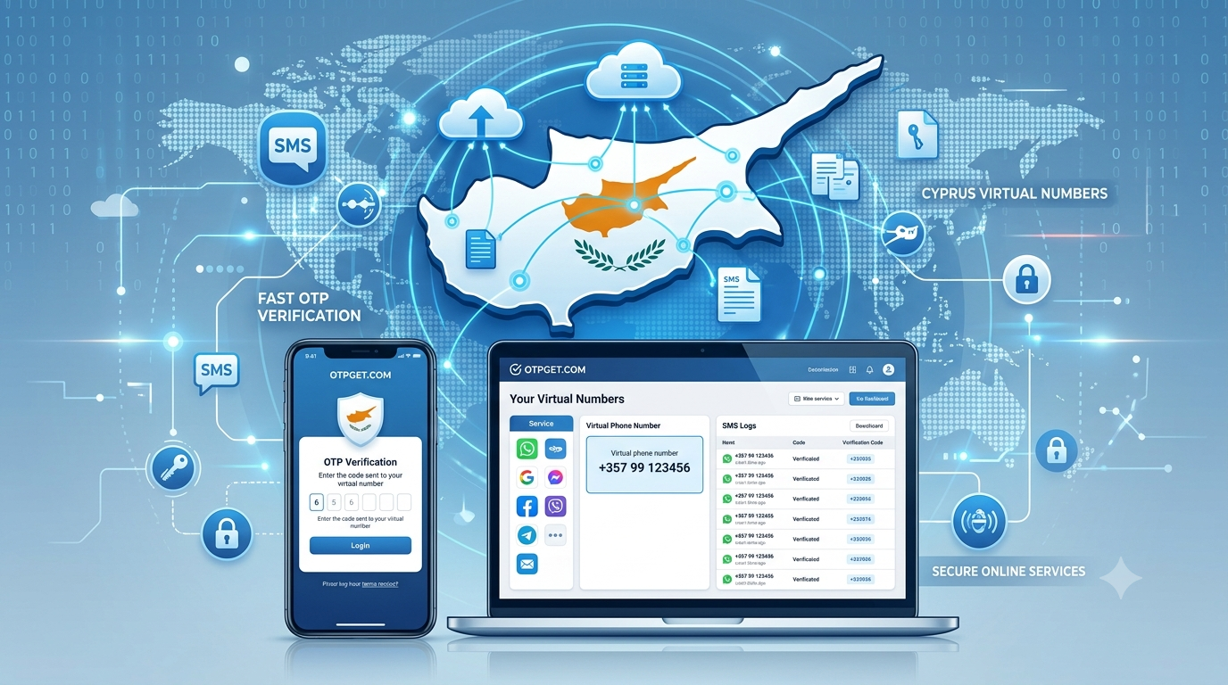 Get OTP Number for Cyprus – Secure Cyprus Virtual Number Online