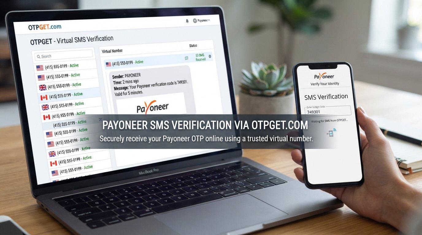 Payoneer OTP Number – SMS Verification Online with OTPGET Guide