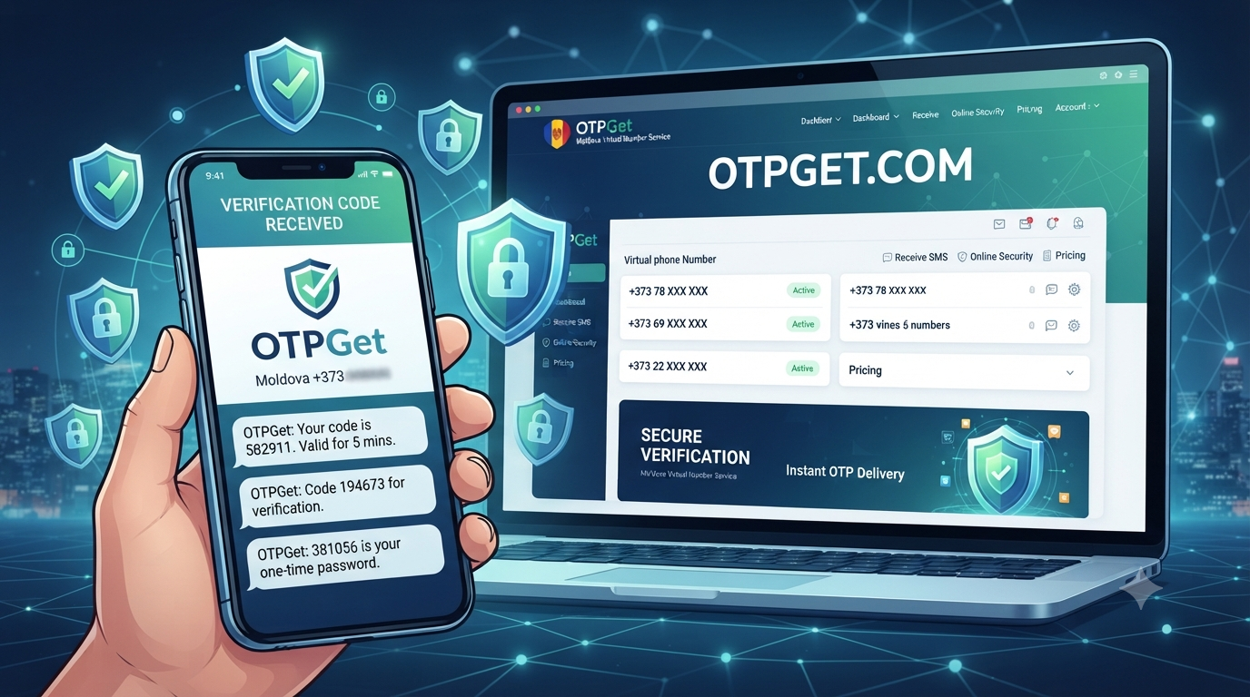 Get Moldova OTP Number Easily with OTPGet Secure Service