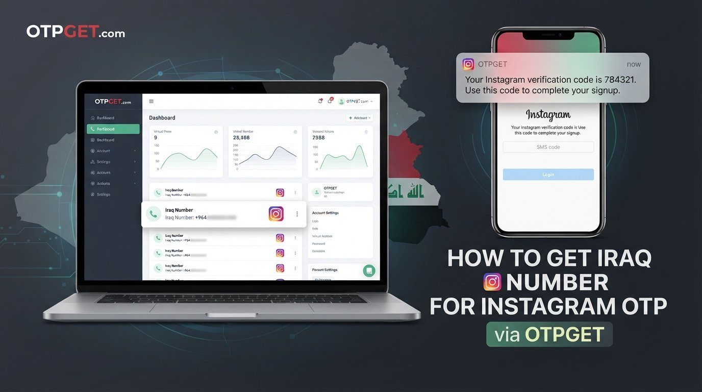 How to Get Iraq Number for Instagram OTP — Easy SMS Verification with OTPGET