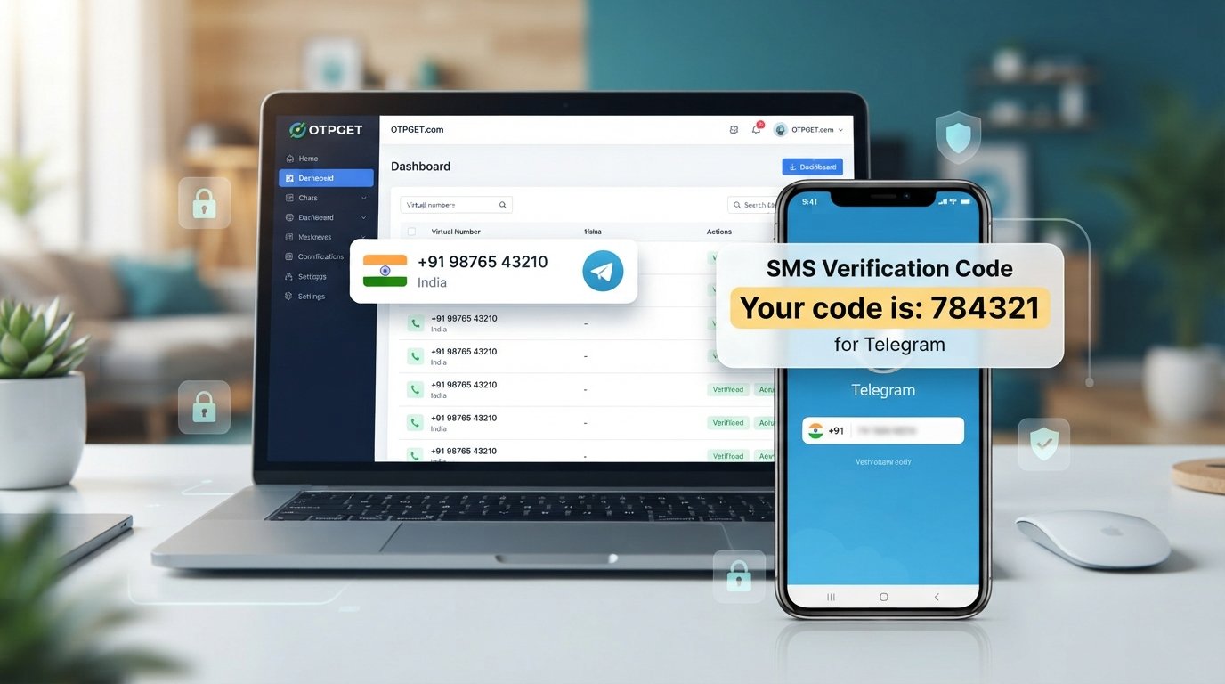 Buy India Virtual Number for Telegram | Easy OTPGet Online Guide