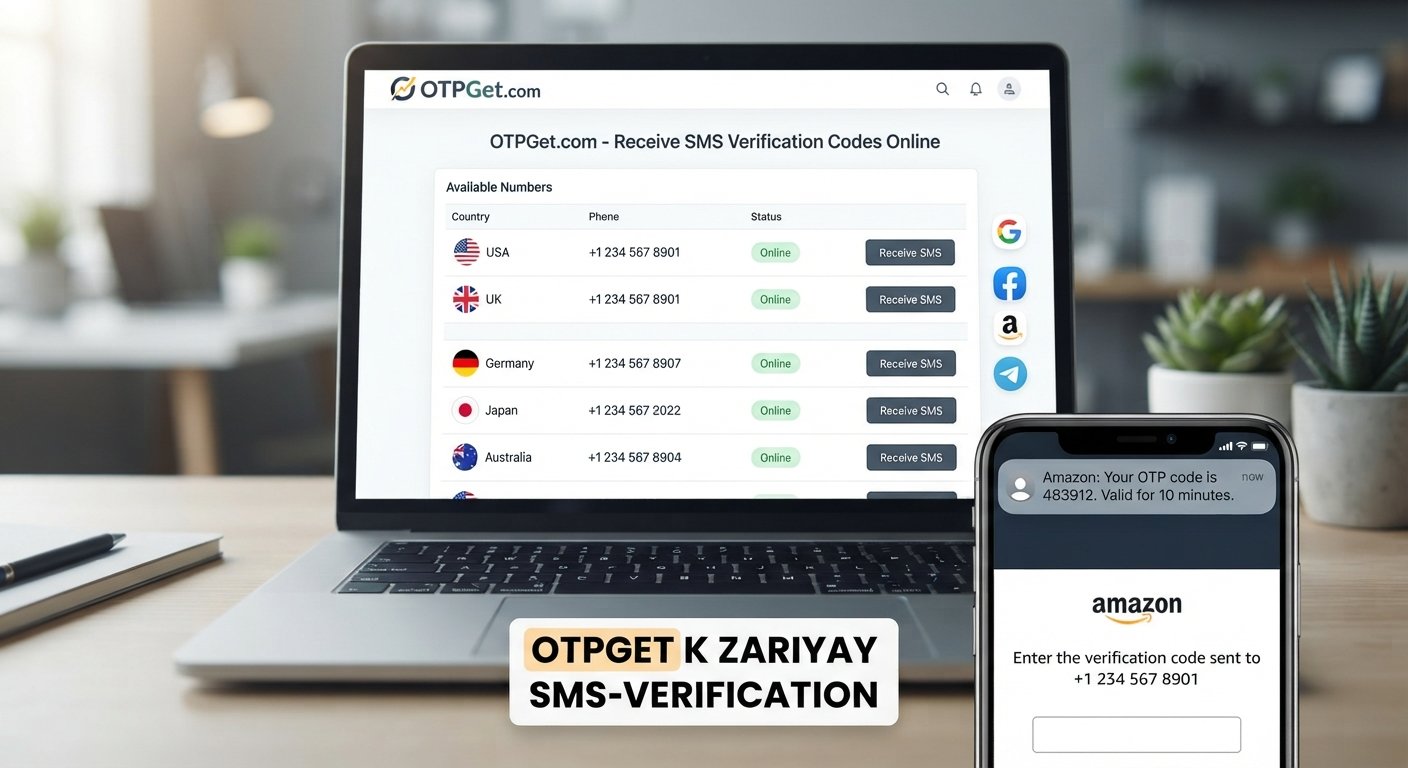 Get OTP From Any Country Online Easily With OTPGet Number Access