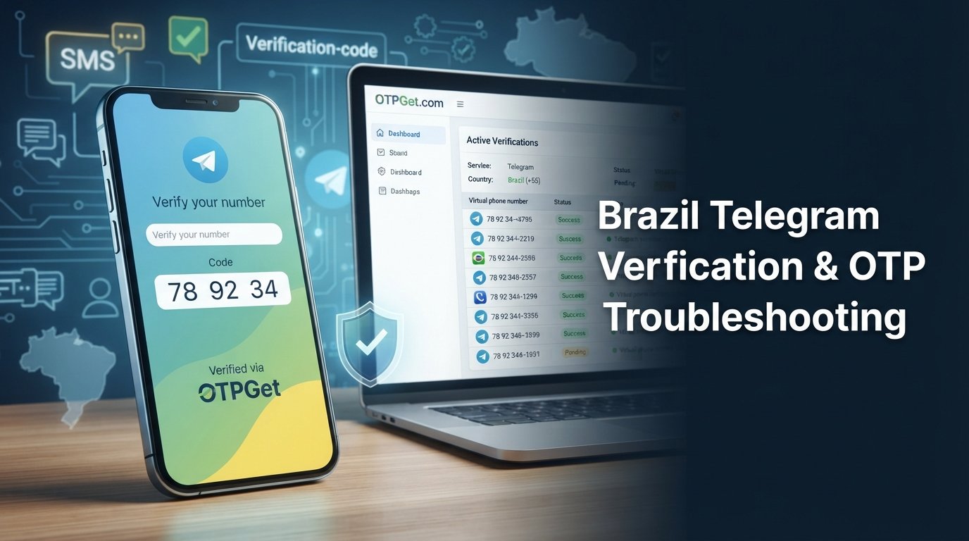 Brazil Telegram Not Working? Fix with OTPGet