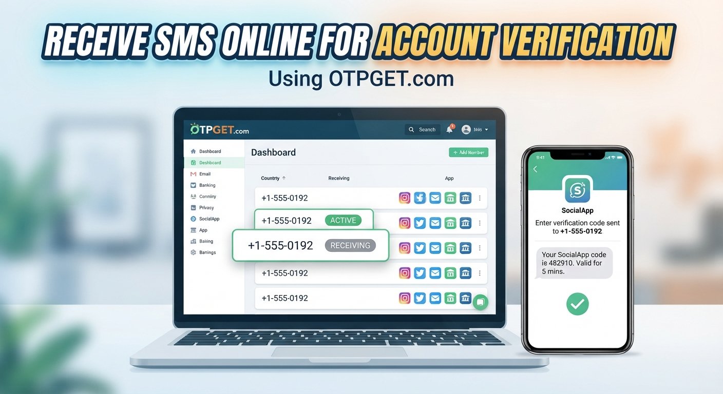 How to Receive SMS Online for Account Verification Guide