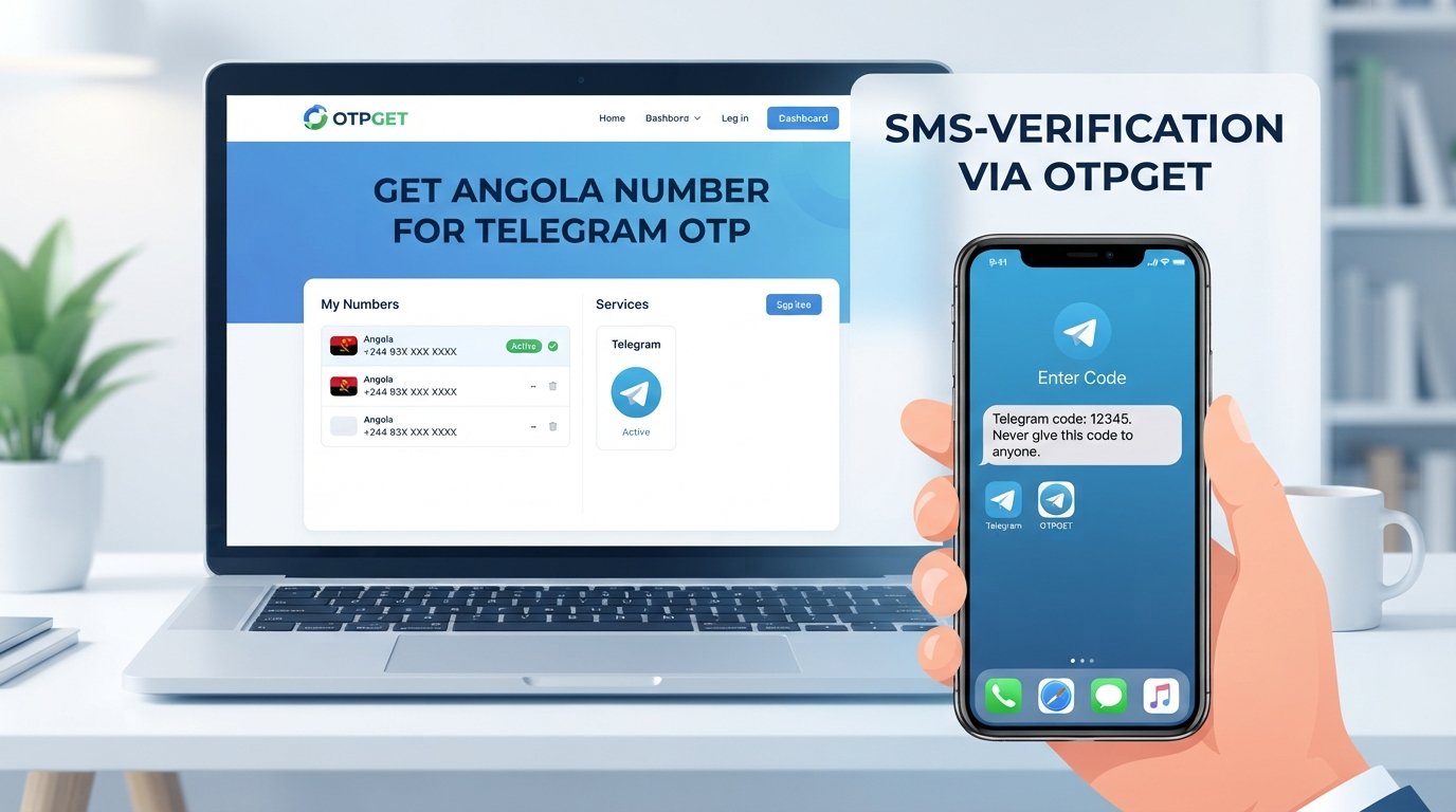 How to Get an Angola Number for Telegram OTP with OTPGet Online