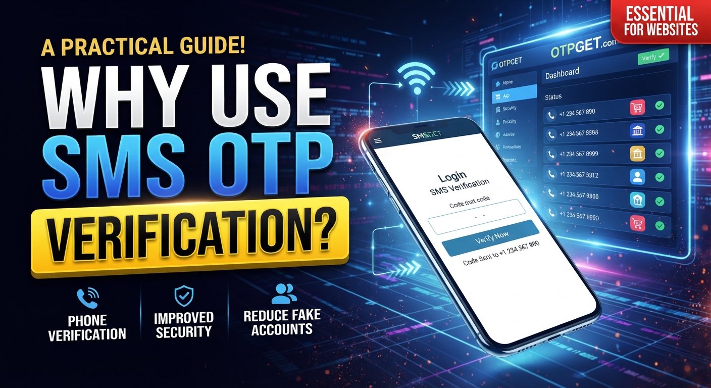 Why Do Websites Use SMS OTP Verification? A Practical Guide!