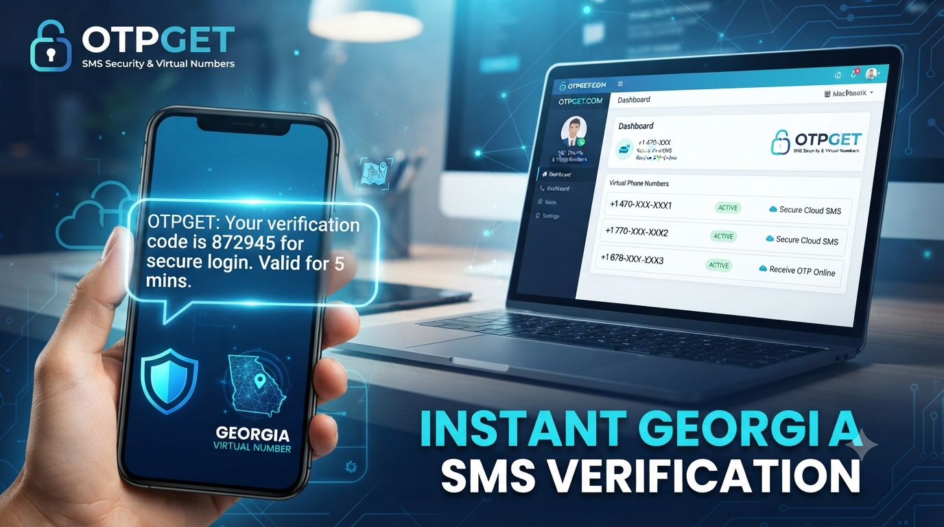 Buy Georgia Virtual Number for OTP Verification with OTPGET