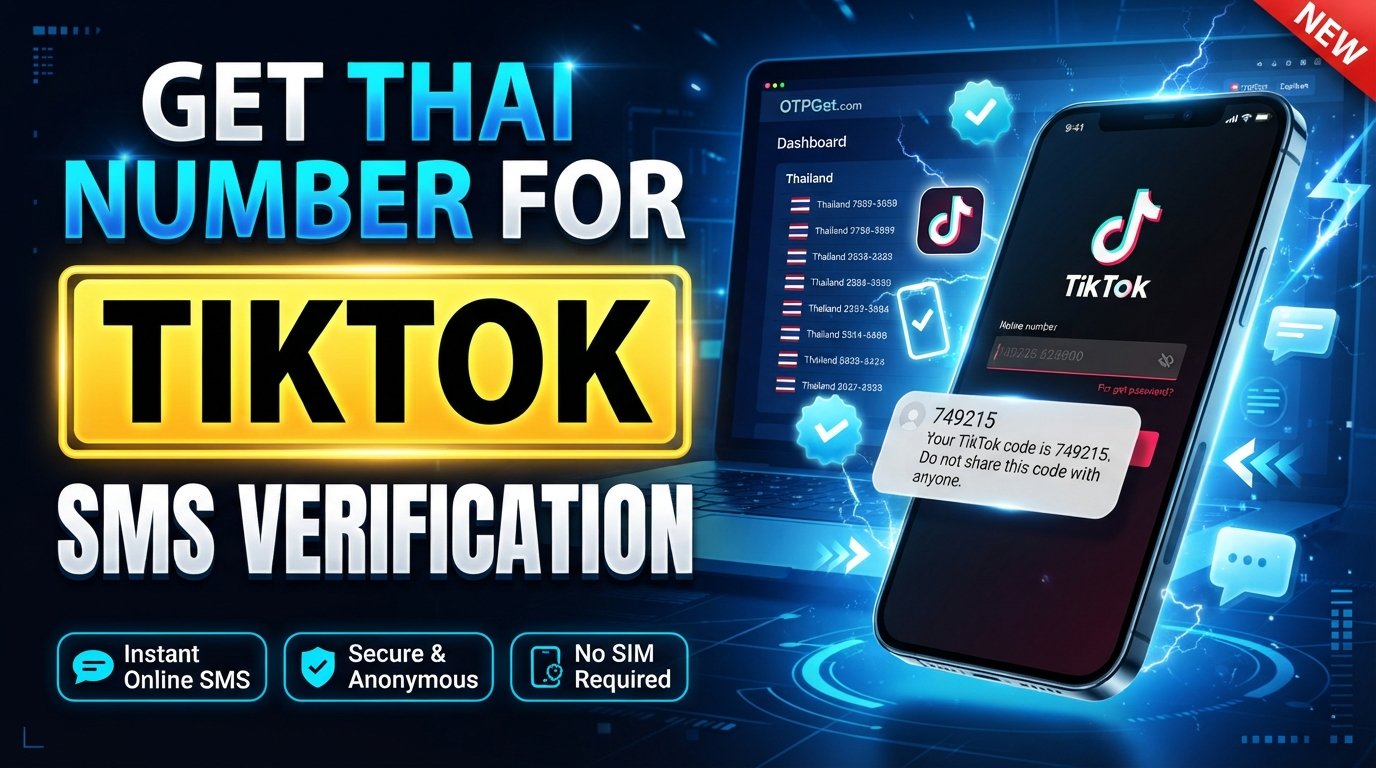 Thailand Number to Receive TikTok Code: Complete OTPGet Guide