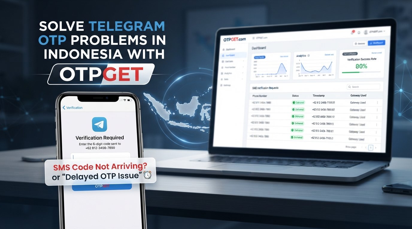 Indonesia Telegram Not Working? Fix Verification with OTPGET