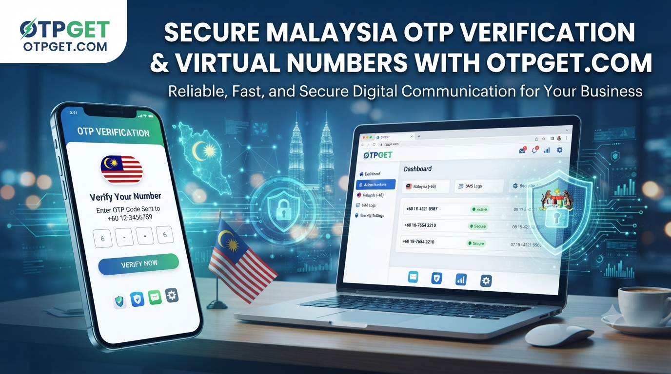 Malaysia Virtual Number for OTP Verification | OTPGET Secure Solution