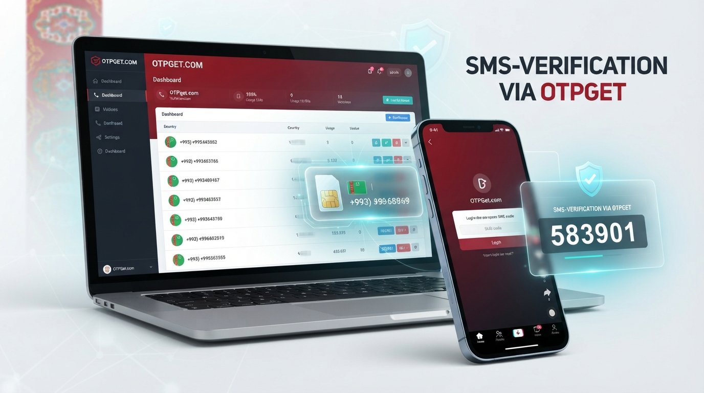 Turkmenistan Virtual SIM for TikTok: OTPGet Guide for SMS OTP Code