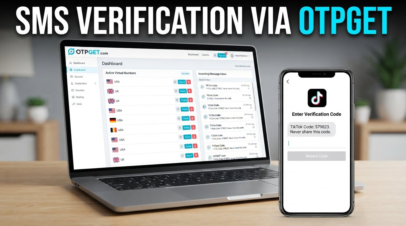 How to Receive TikTok Verification Codes Online with OTPGET Tips