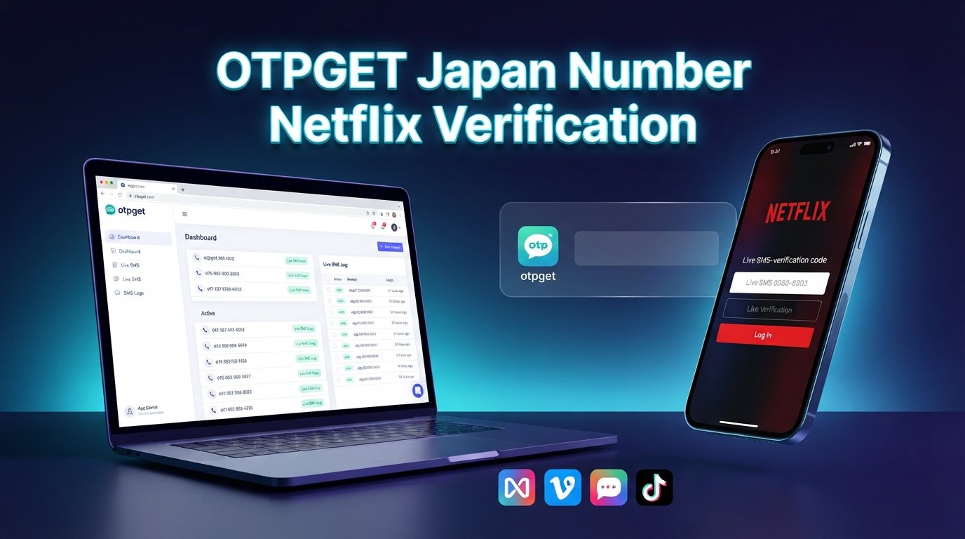 How to Get a Japan Number for Netflix Verification with OTPGET