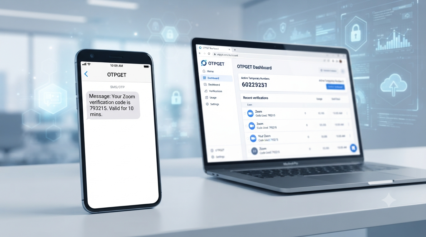 Temporary OTP Number for Zoom: Easy Verification with OTPGET