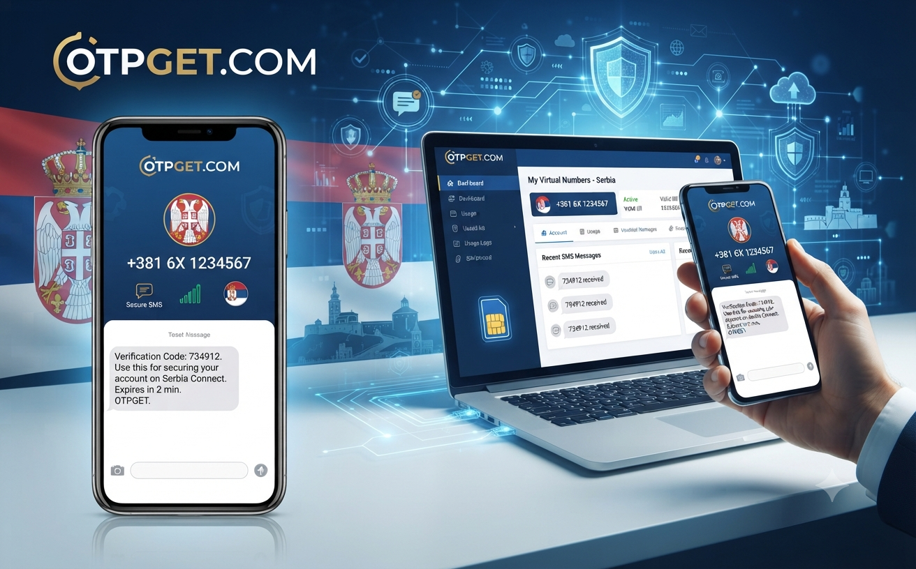 Buy Serbia Virtual Number with OTPGET | Fast OTP Solution