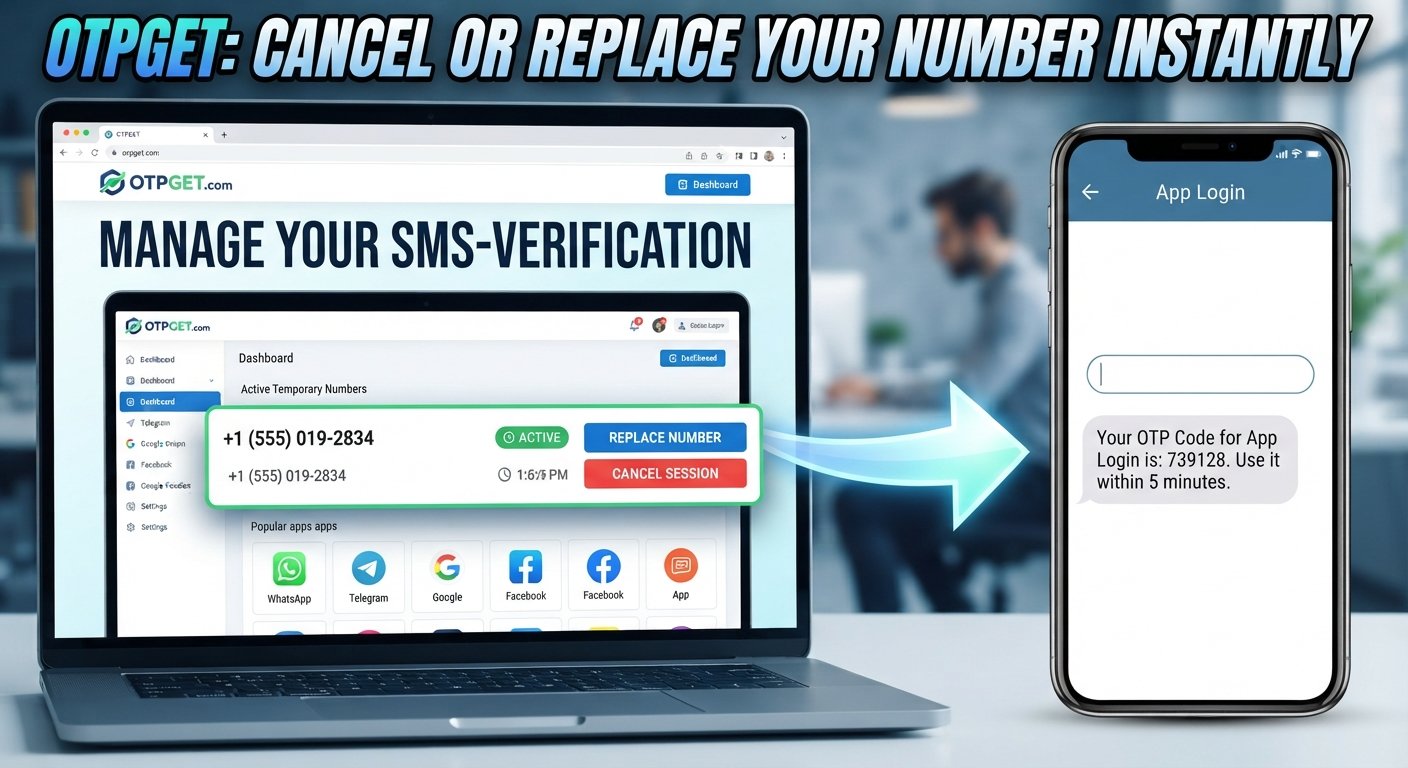 How to Cancel or Replace a Number on OTPGET Easily and Safely