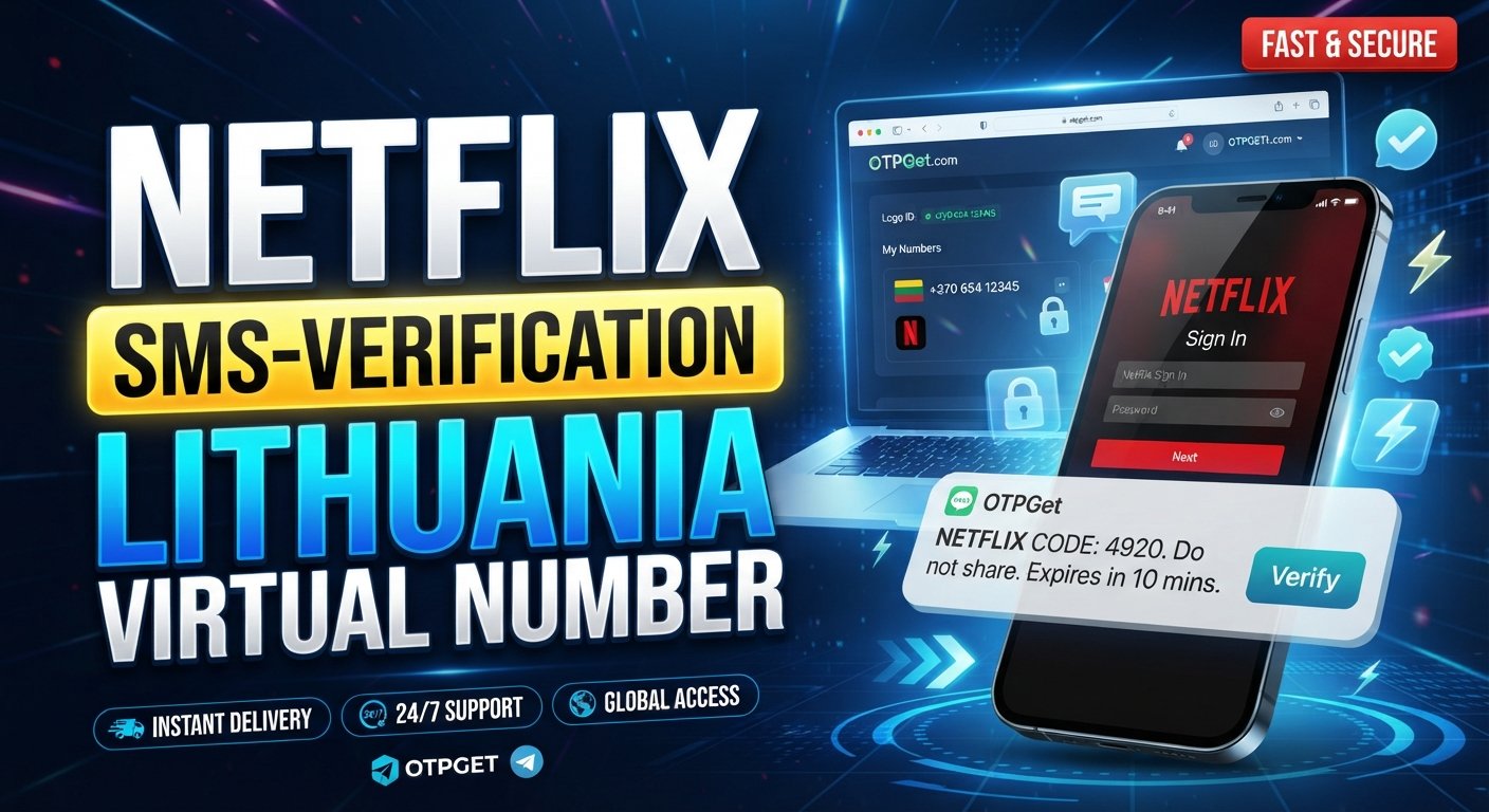 Lithuania Virtual Number for Netflix Account — OTPGet Guide Now