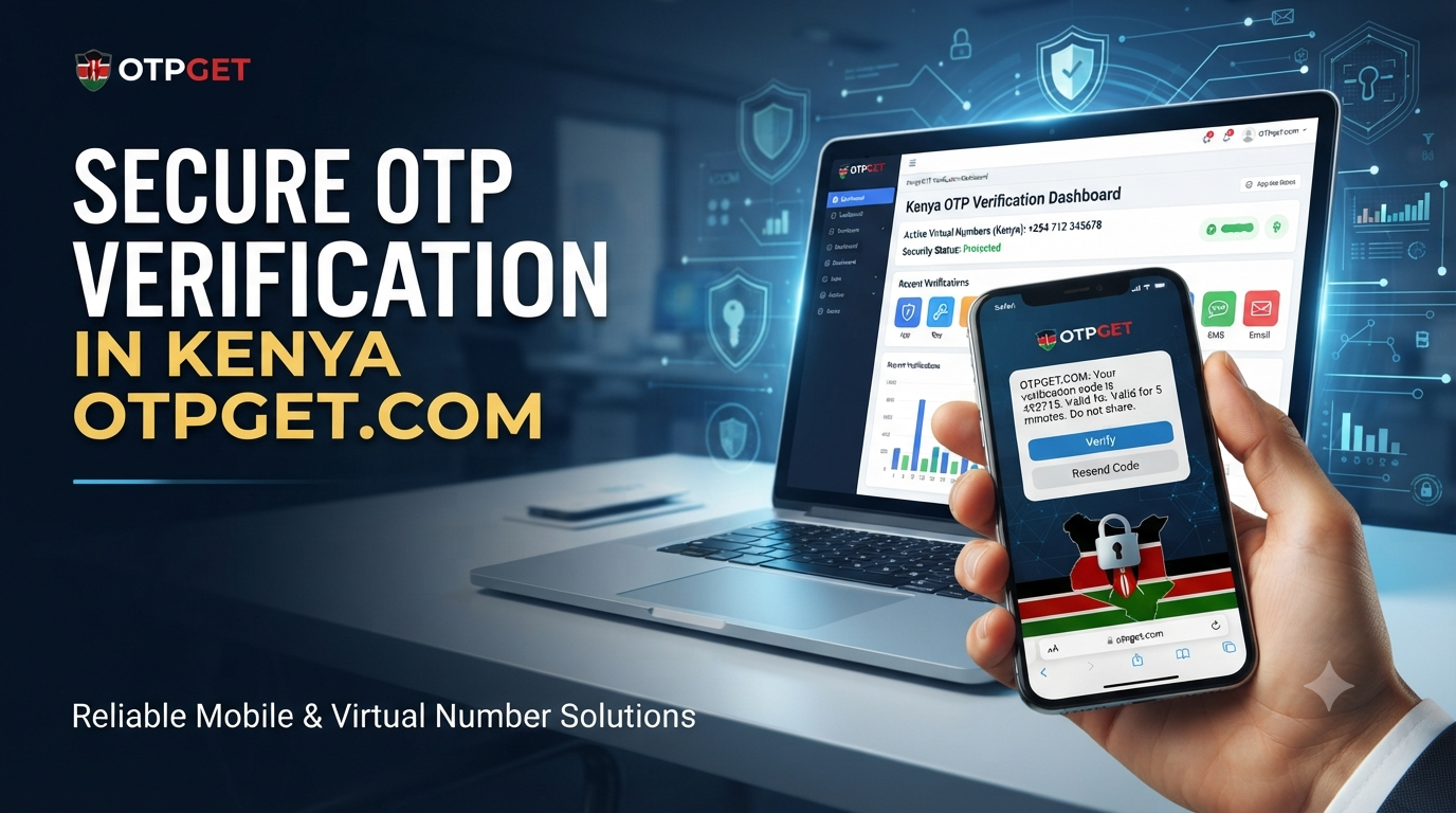 How to Get OTP Number for Kenya Verification Using OTPGET Today