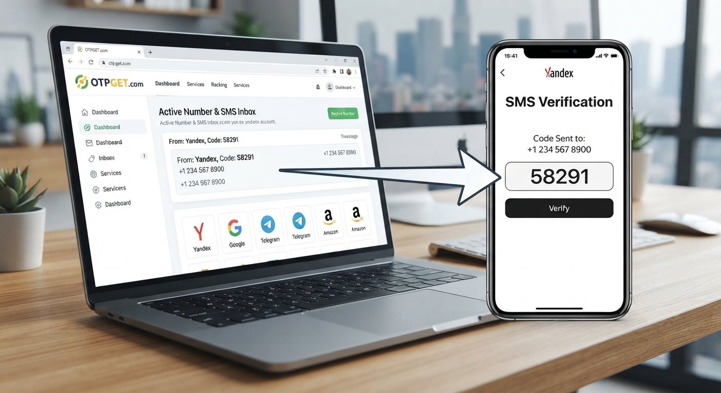 Yandex OTP Number: Simple SMS Verification Online with OTPGET