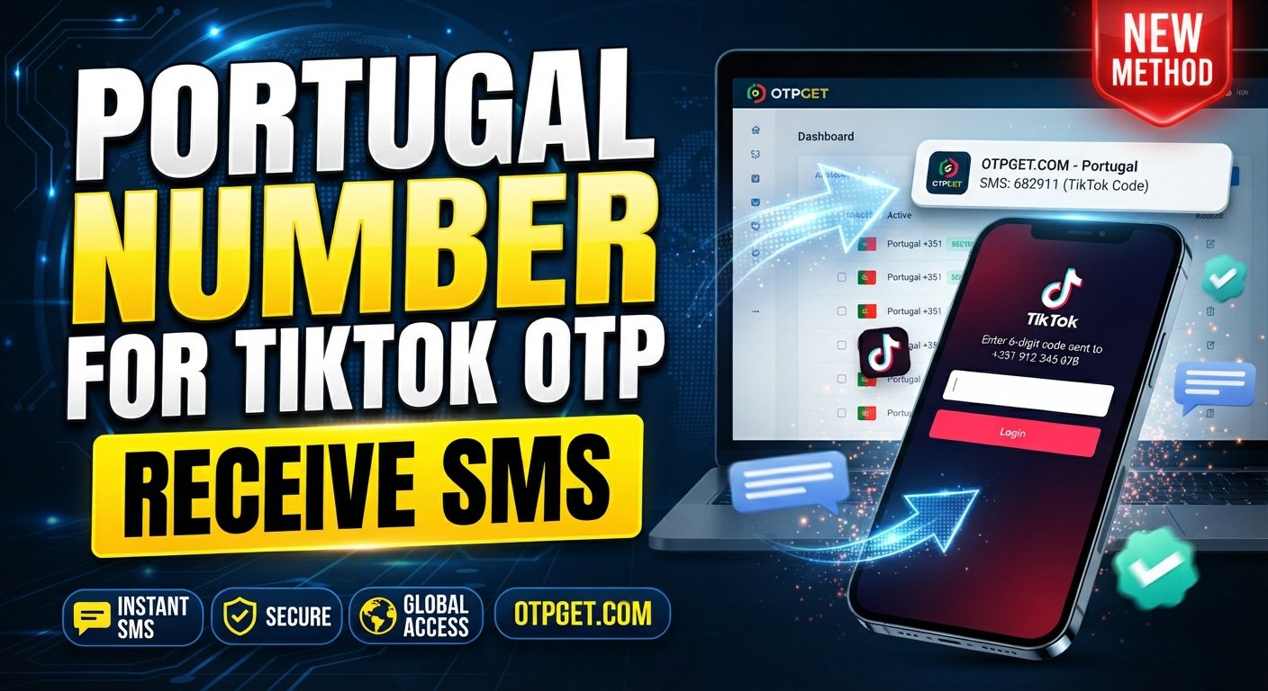 Portugal Number to Receive TikTok Code: OTPGet Step-by-Step Guide