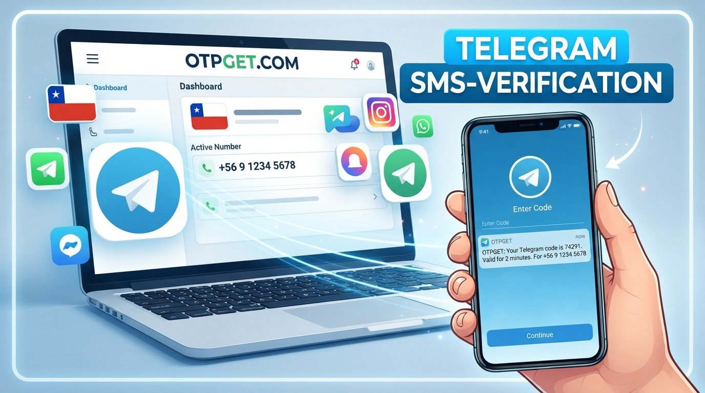 How to Get a Chile Number for Telegram OTP Verification | OTPGET