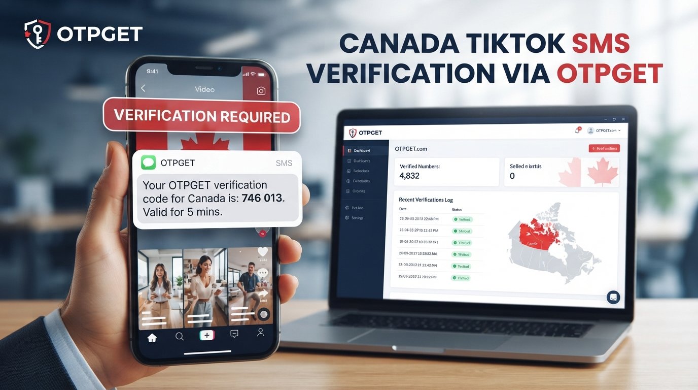 Canada TikTok SMS Verification: Complete OTPGET Guide & Tips