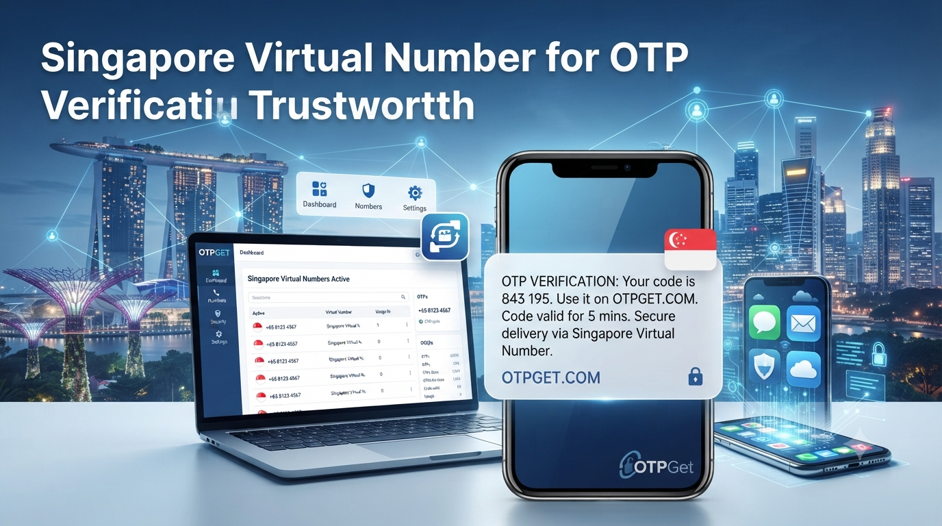 Singapore Virtual Number for OTP Verification — OTPGet Solution