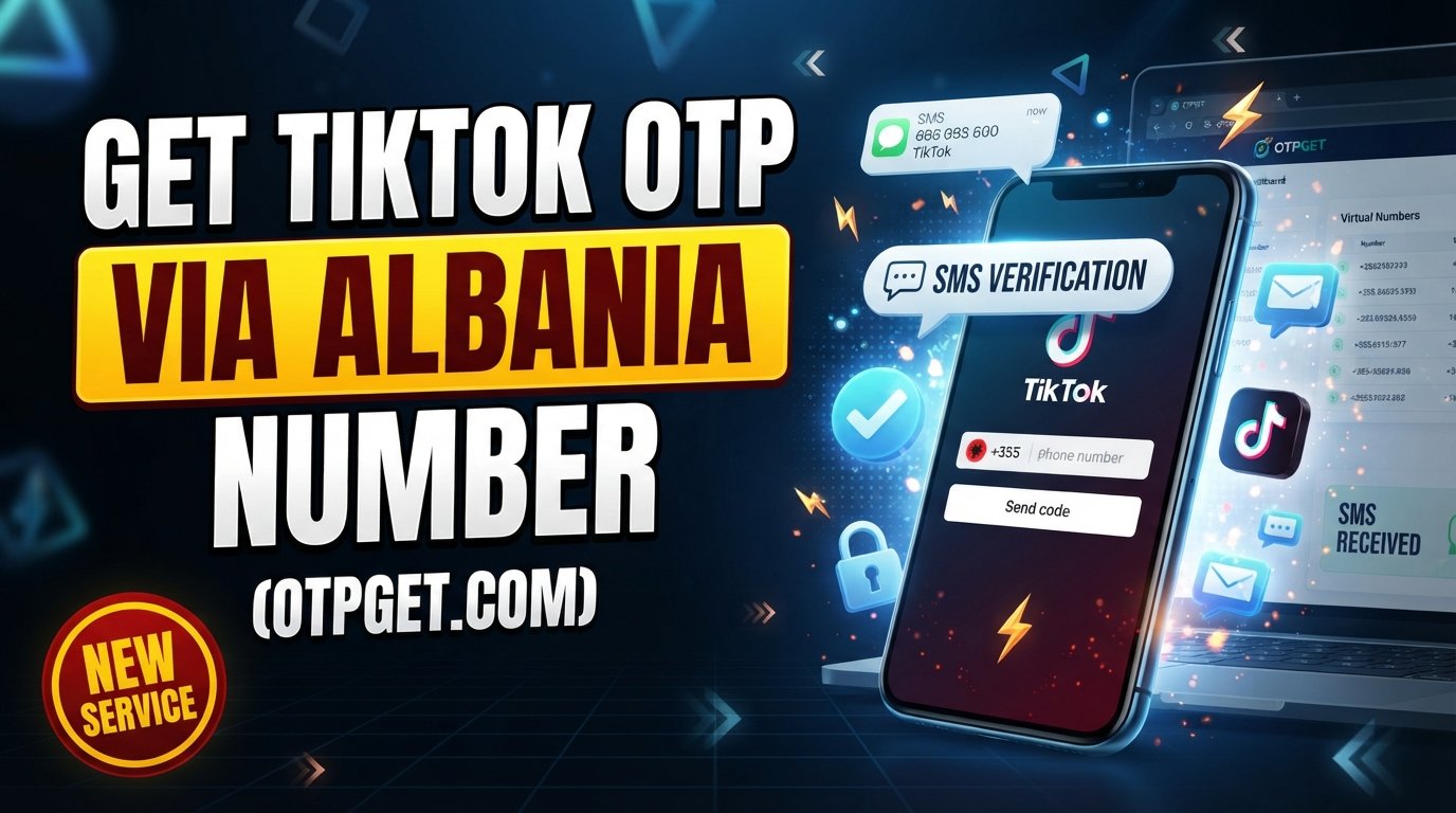 TikTok OTP Code Using Albania Number: OTPGET Guide